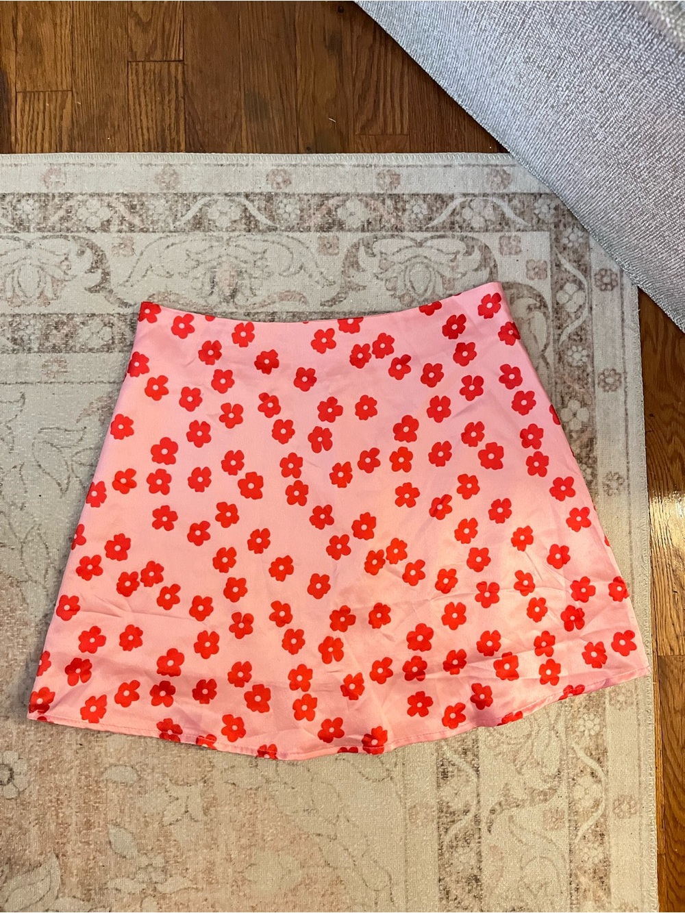 Floral Mini Skirt